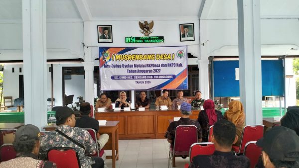 Musrenbangdes Desa Dono Tahun Anggaran 2027